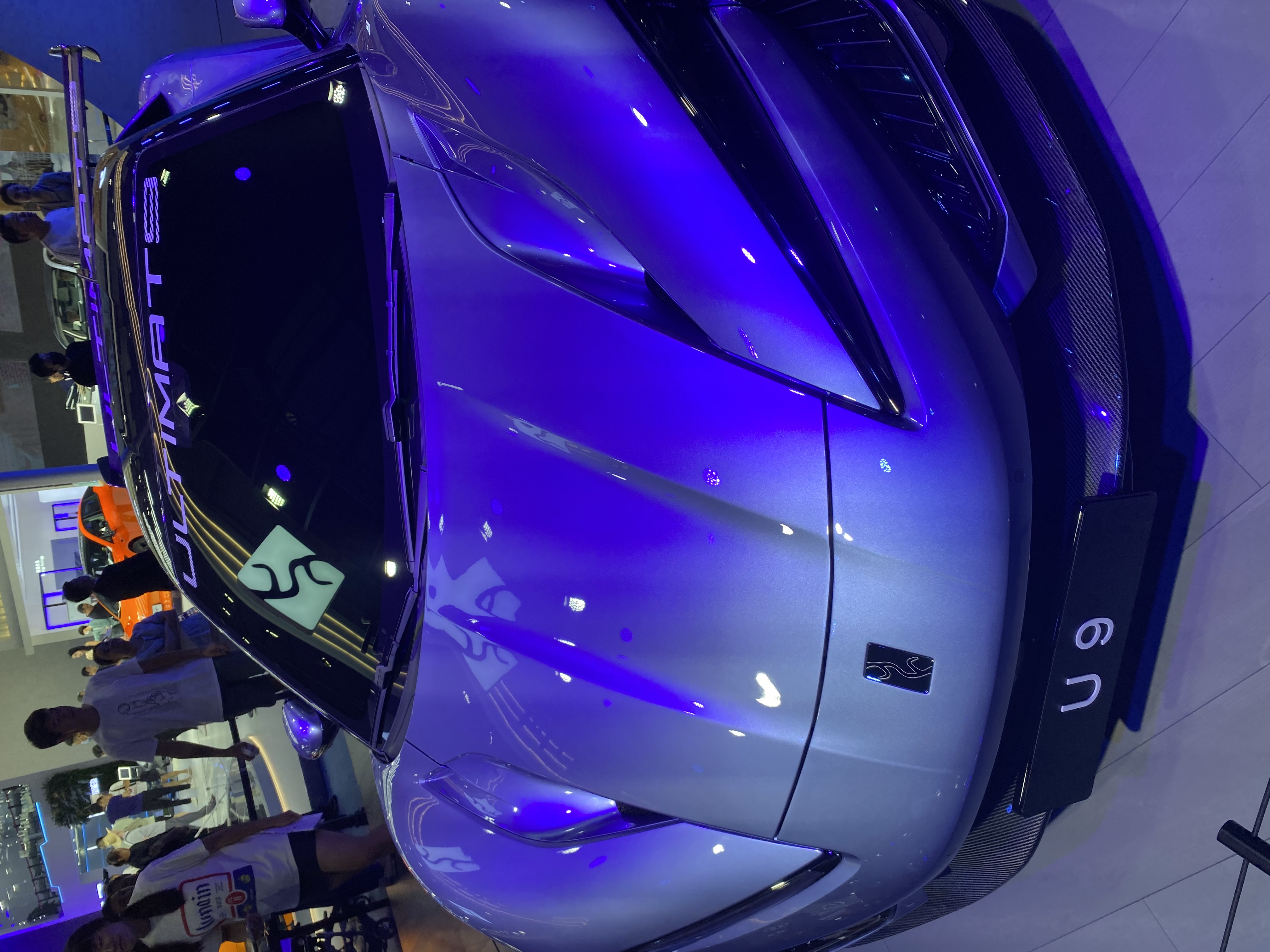 A rocketship in space